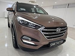 Hyundai TL Tucson 2.0 GLS AT Sunroof 2015 Push Start Brown